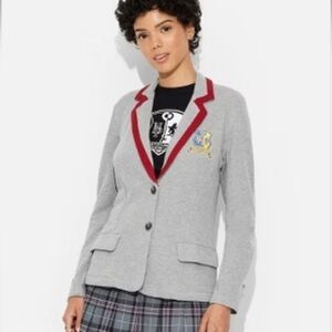 Beetlejuice Astrid Womens Graphic Blazer